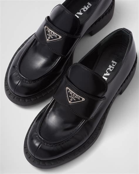 prada wedge loafers|ladies prada shoes.